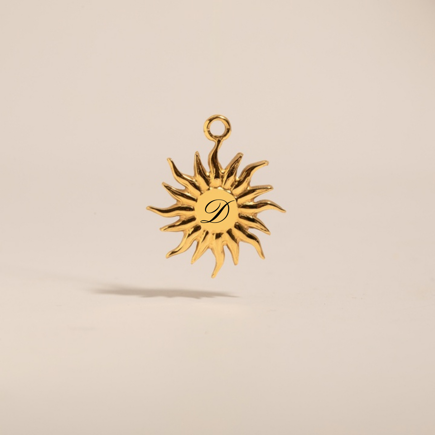 Engravable Sun Charm