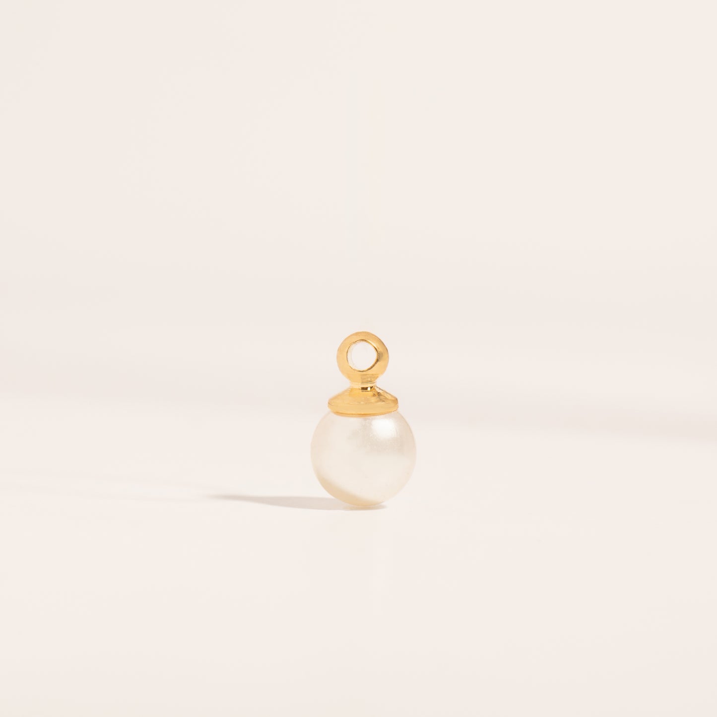 Round Pearl Charm