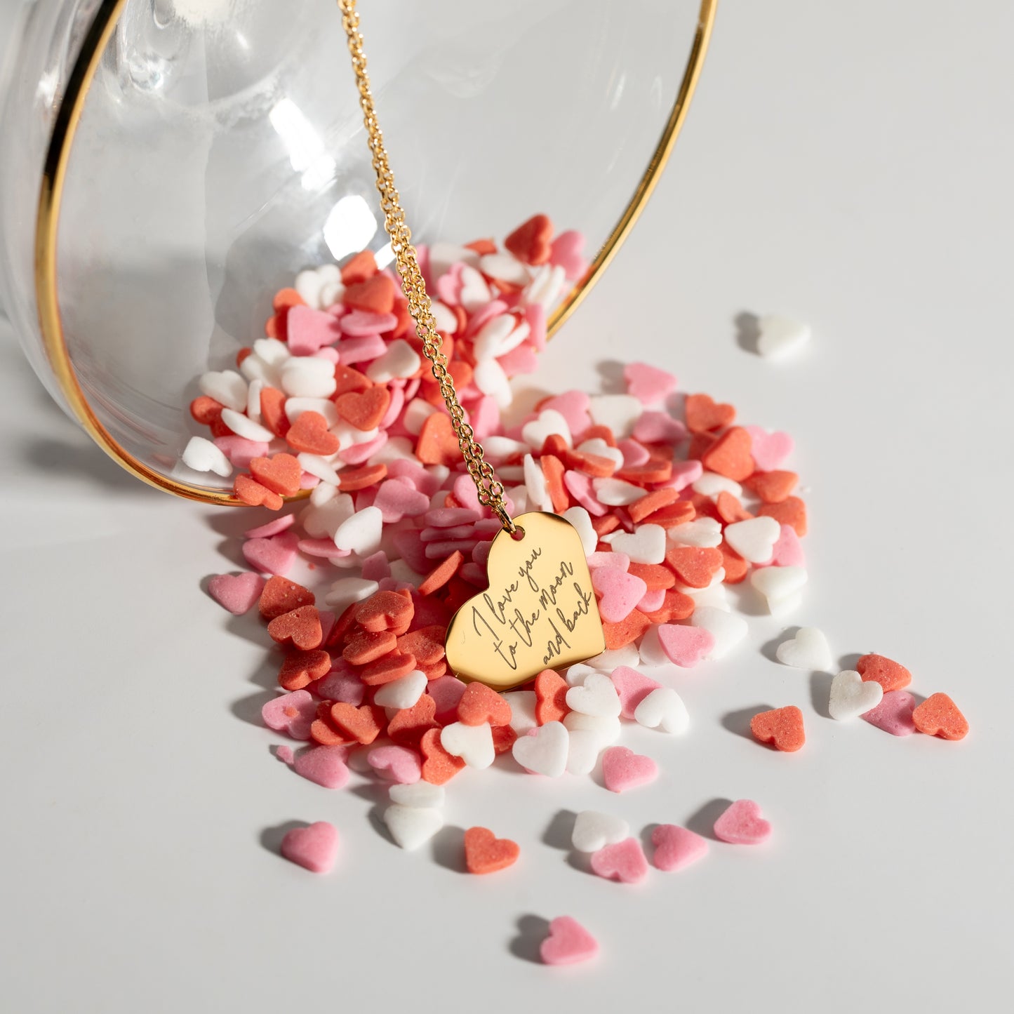 Love Letter Heart Charm