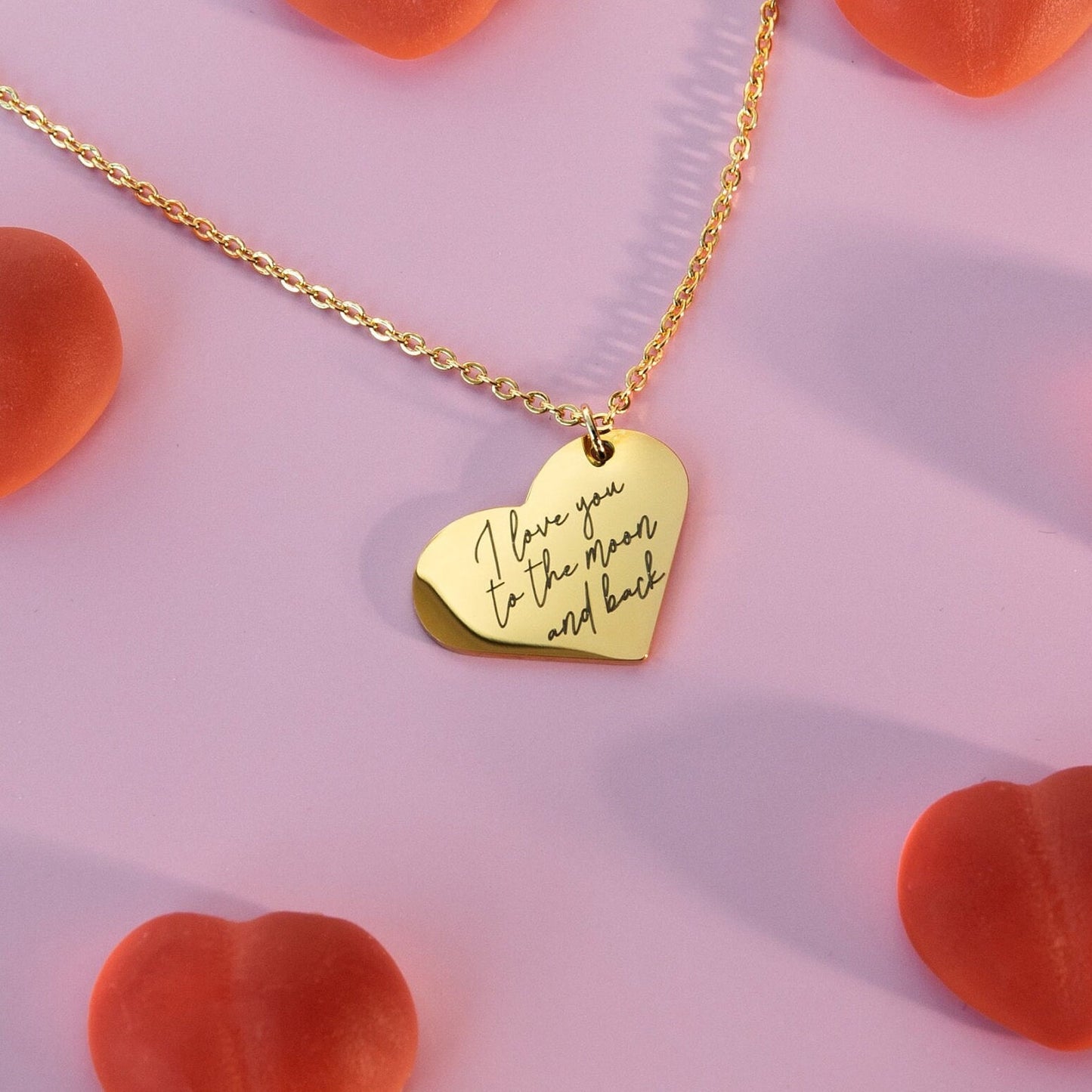 Love Letter Heart Charm