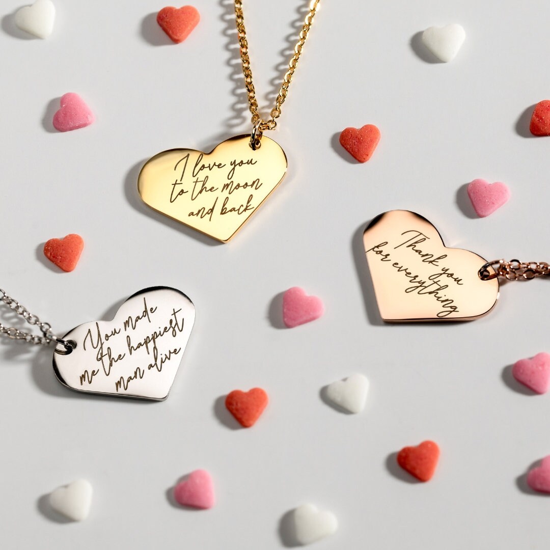 Love Letter Heart Charm