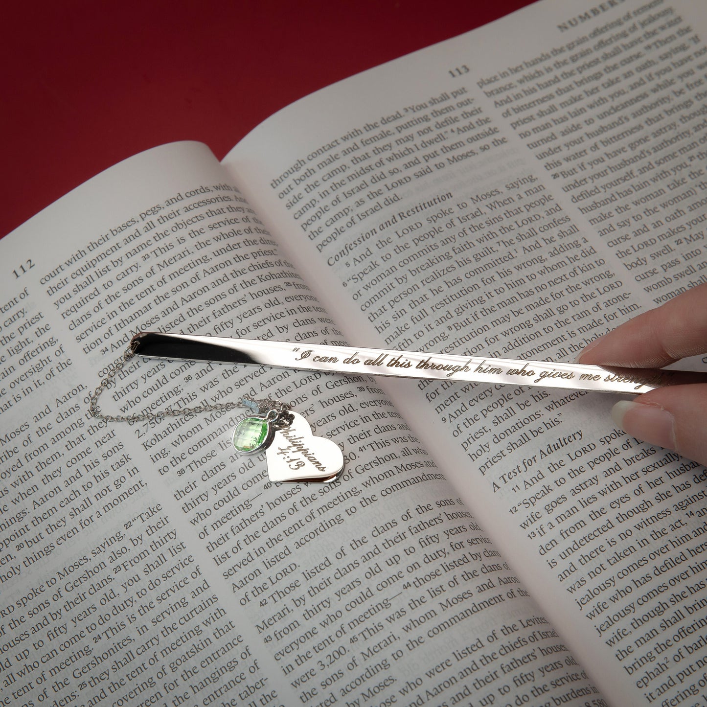 Personalized Bible Bookmark