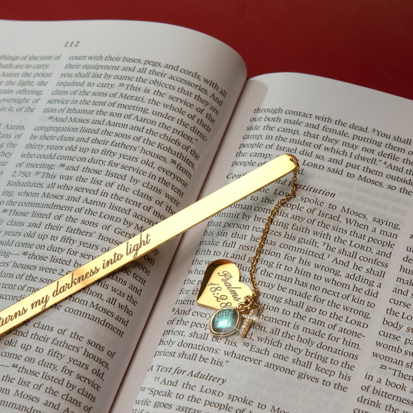 Personalized Bible Bookmark